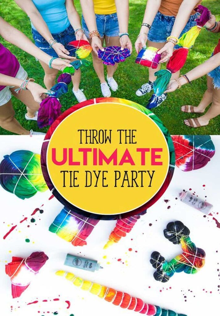 Benefits of a Tie-Dye Extravaganza Party