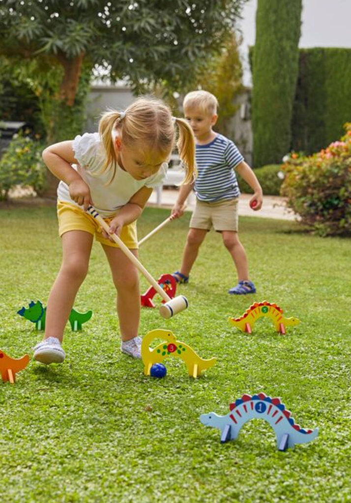 Croquet game for kids
