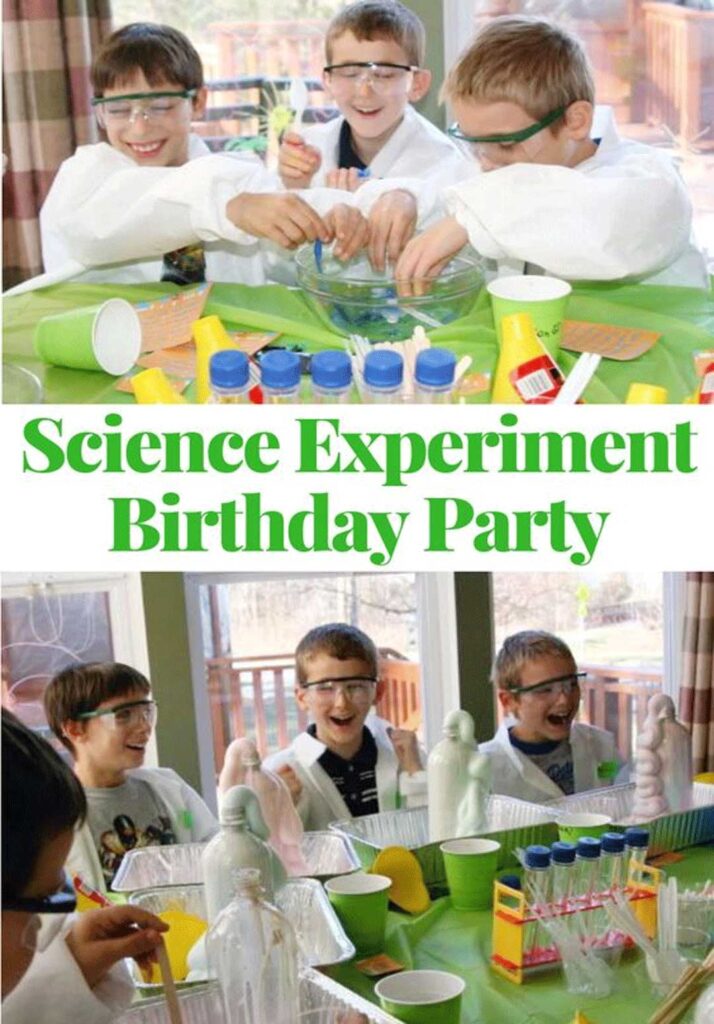 Mad Scientist Laboratory for Kids' Birthday