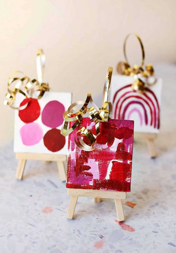 Mini Canvas Ornament for Kids