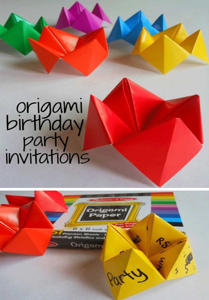 Origami Workshop for Kids' Birthday