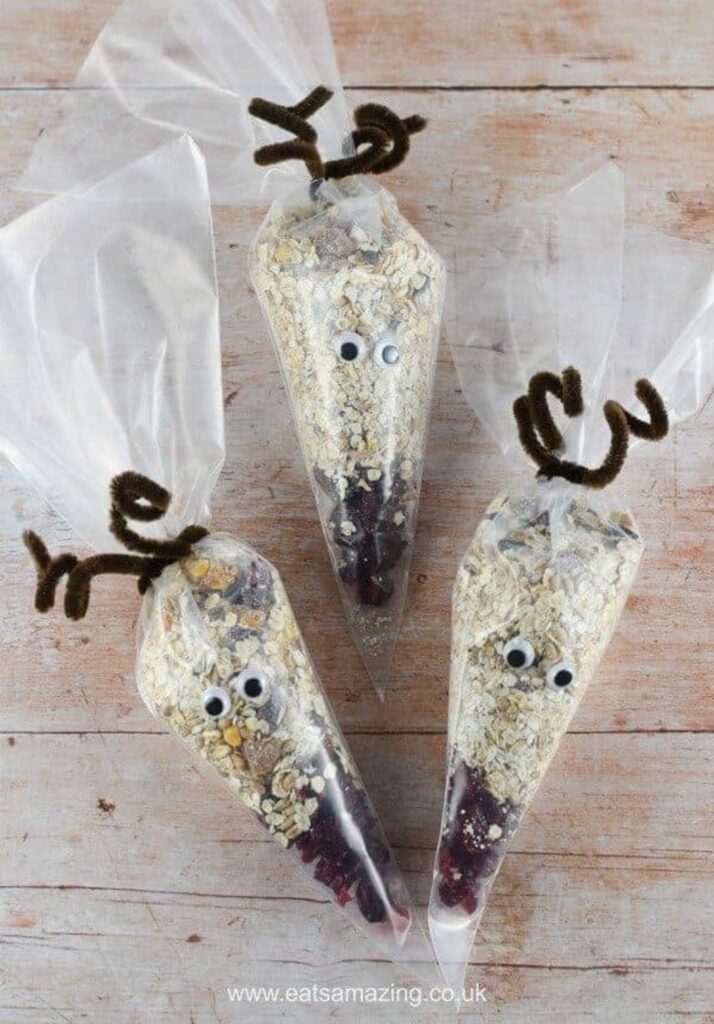 Reindeer Food Cones for Kids