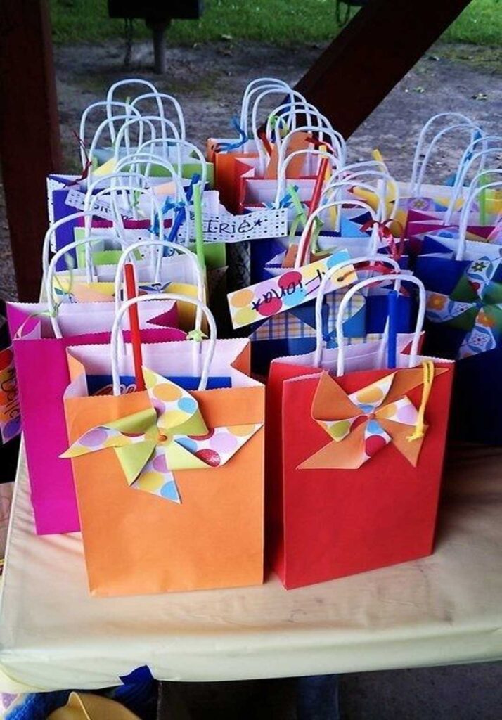 School Paper Gift Bags for Kids