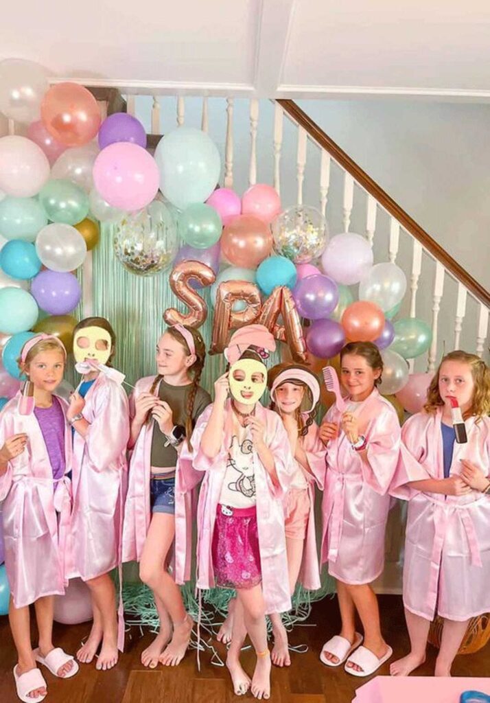 Spa Day Extravaganza for Kids' Birthday
