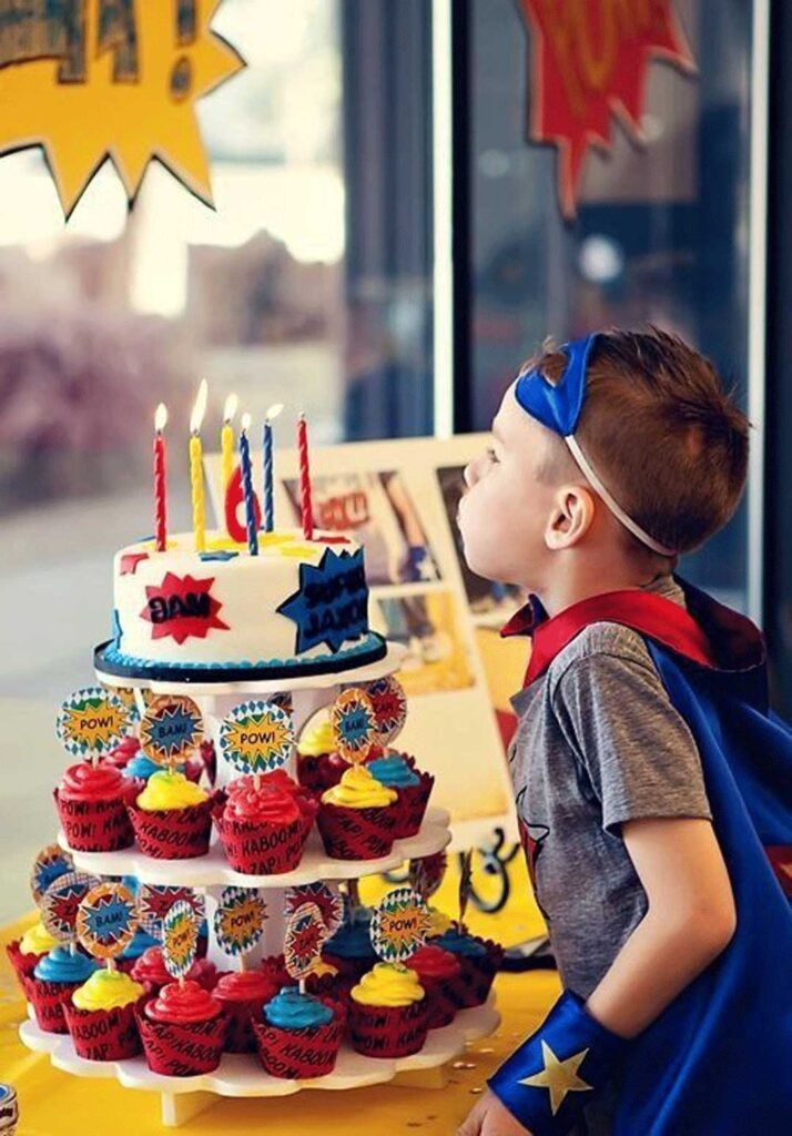 superhero party for kids' birthday