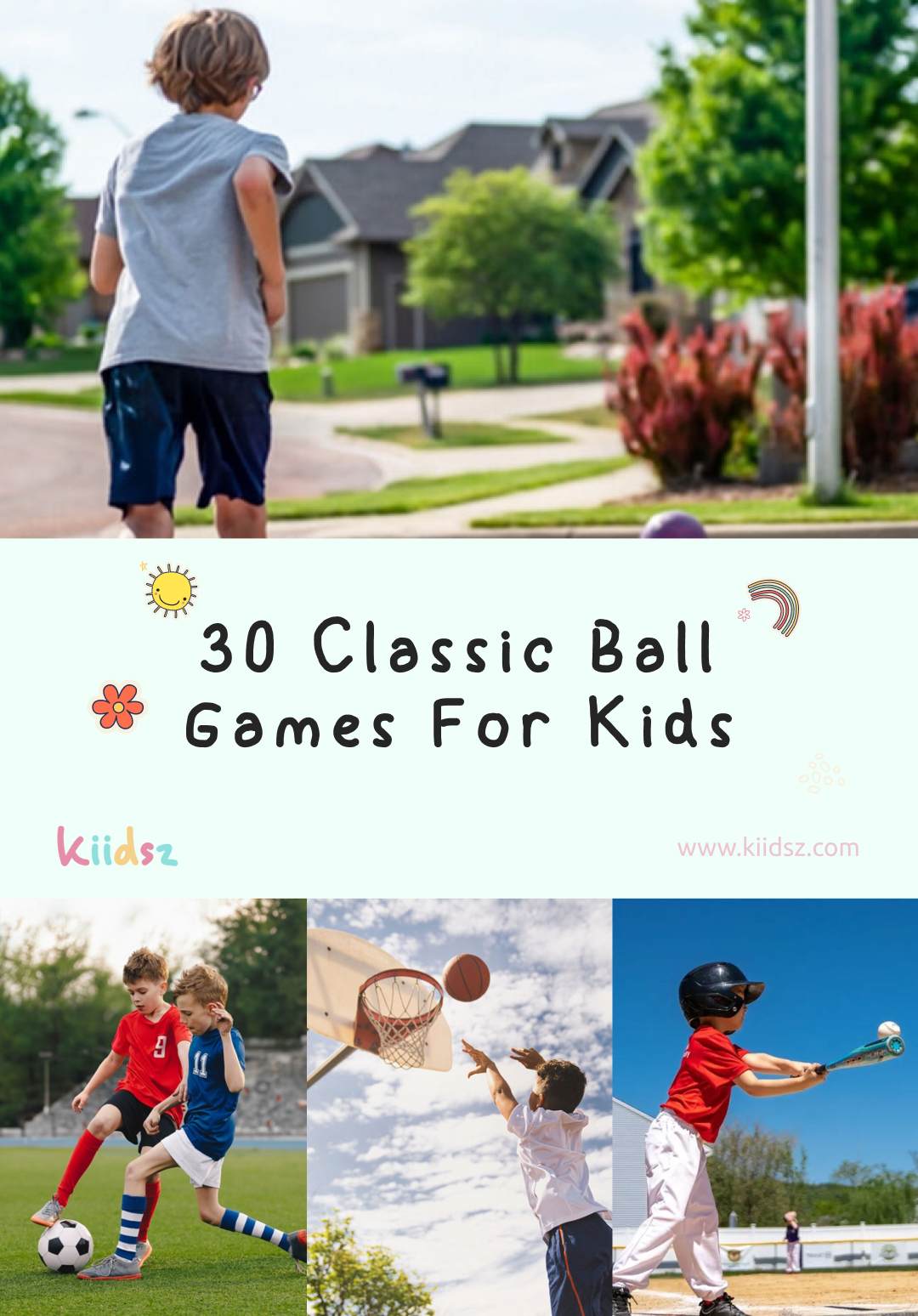 30 Classic Ball Games for Kids