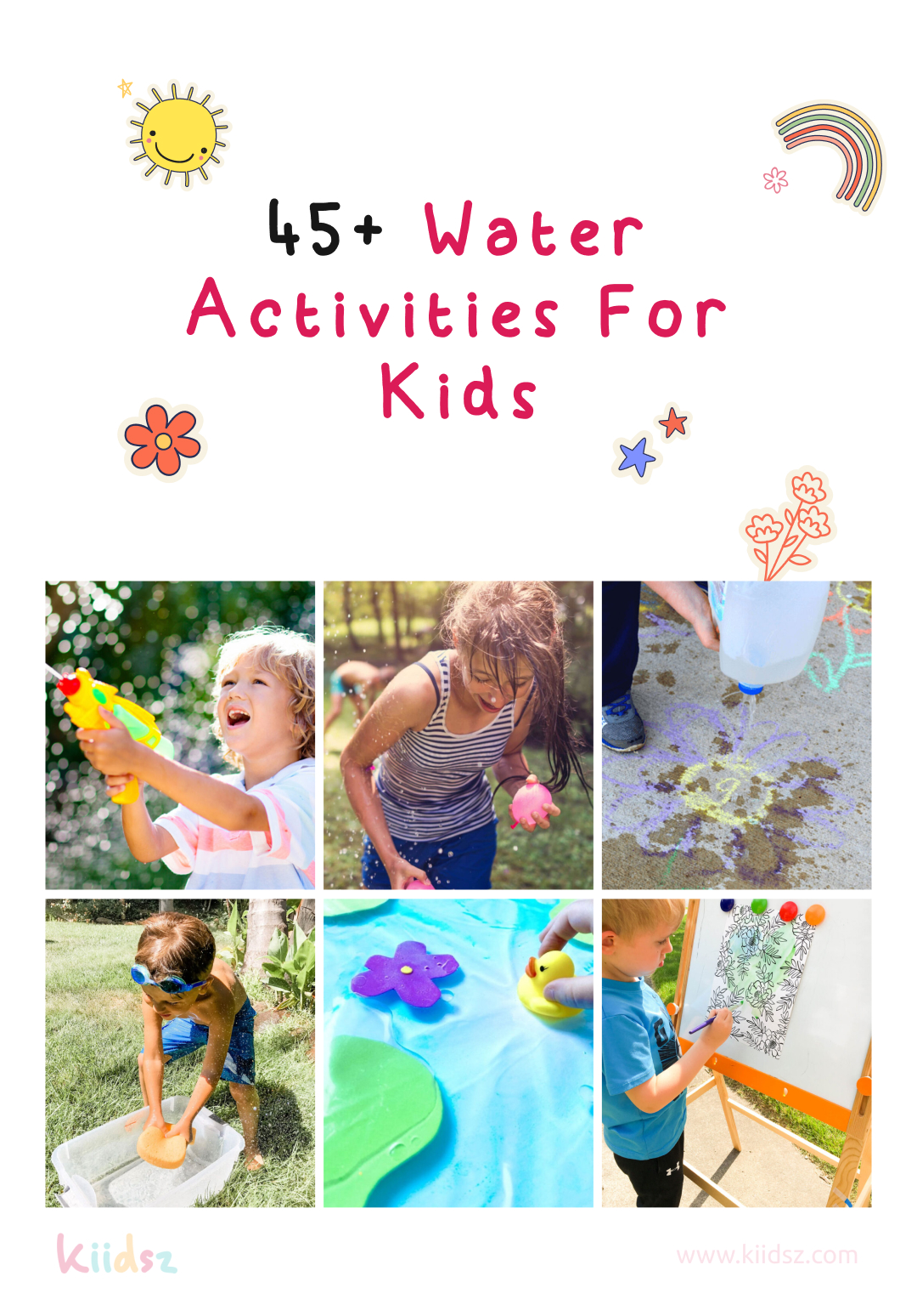 45+ Water Activities for kids