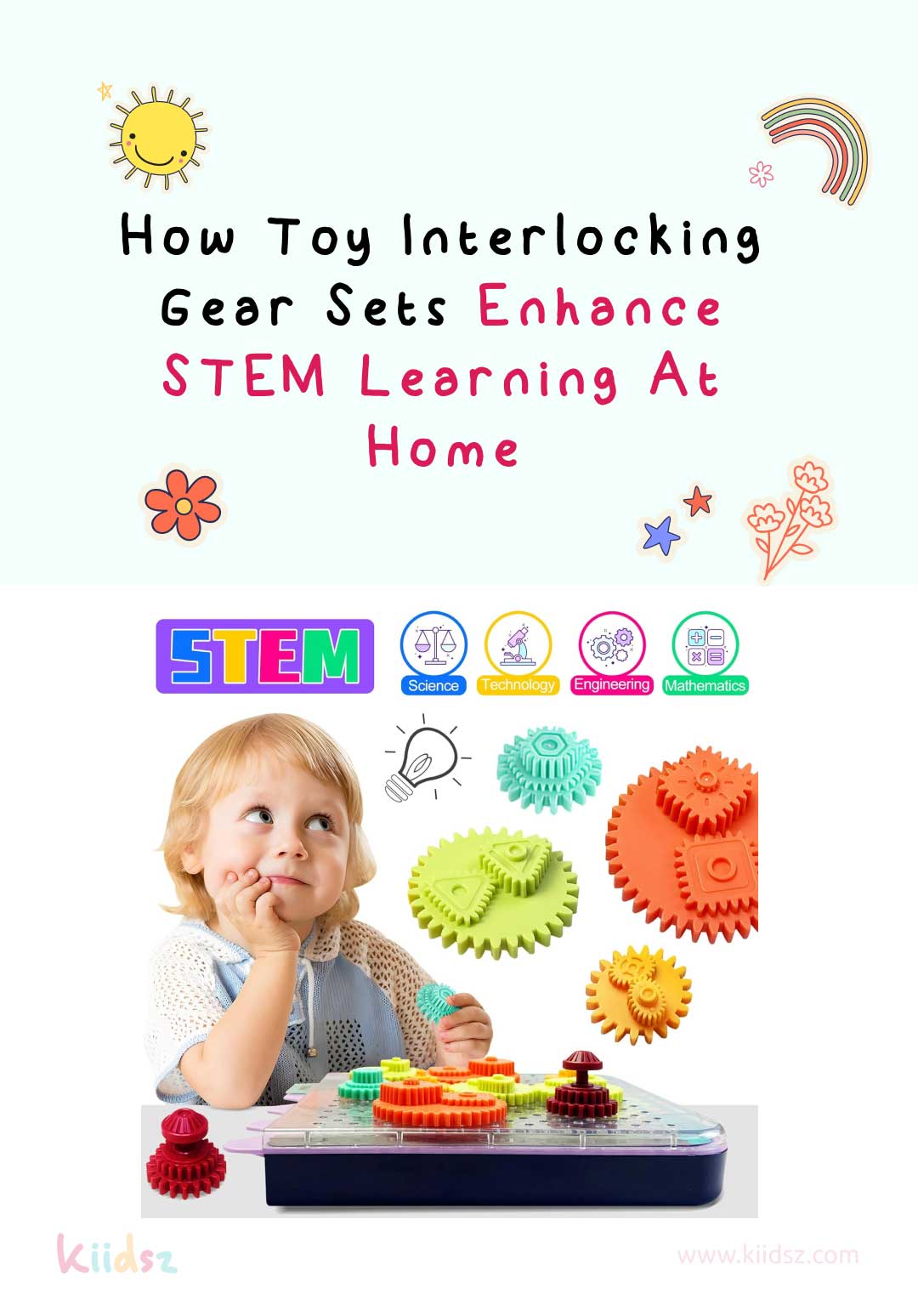 How Toy Interlocking Gear Sets Enhance STEM Learning at Home